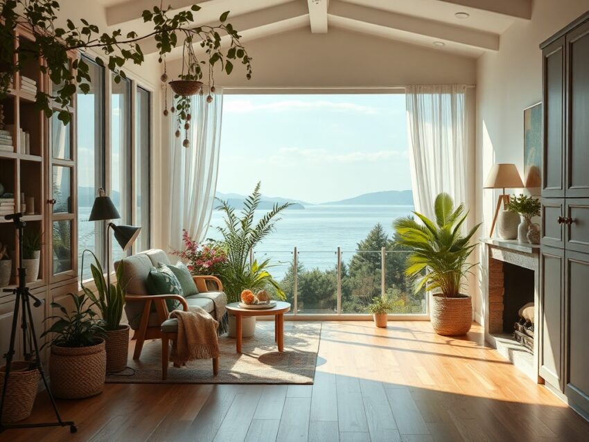 Оранжерея с экзотическими растениями