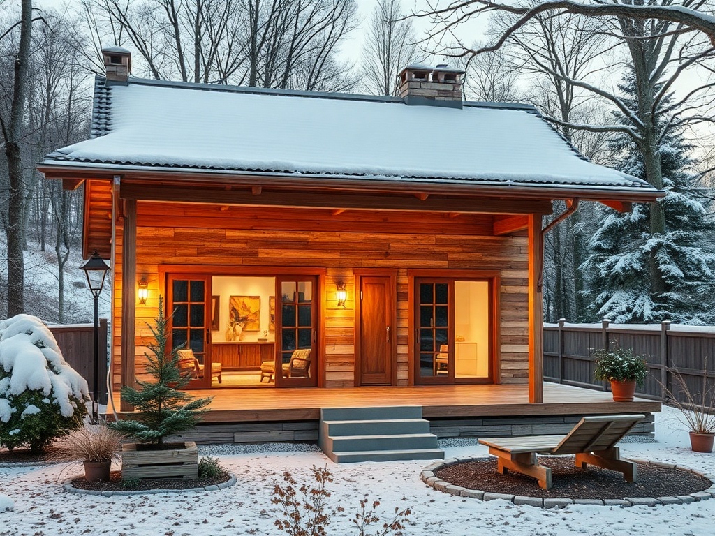 Строительство зимнего сада (веранды) с отоплением и панорамным остеклением
