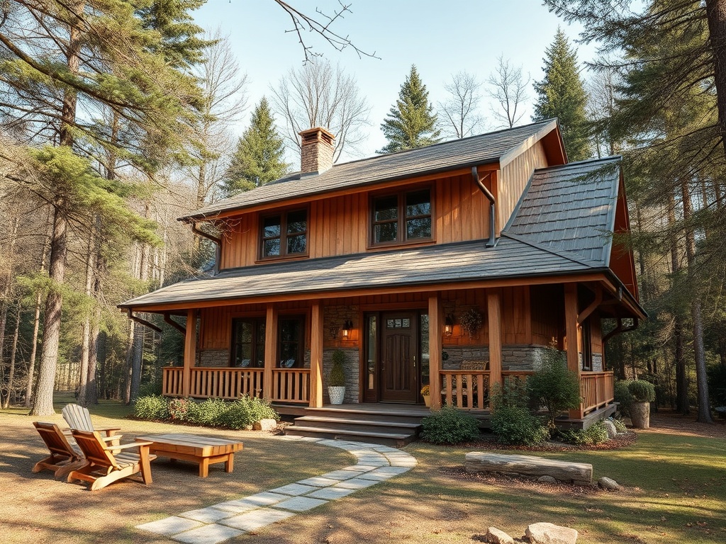 Популярные архитектурные стили домов из клееного бруса Популярные архитектурные стили домов из клееного бруса